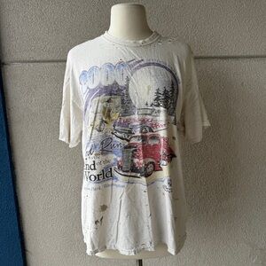 Thrashed Vintage 2000’s Car Shirt
